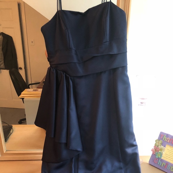 Alfred Angelo Navy gown - Picture 3 of 6